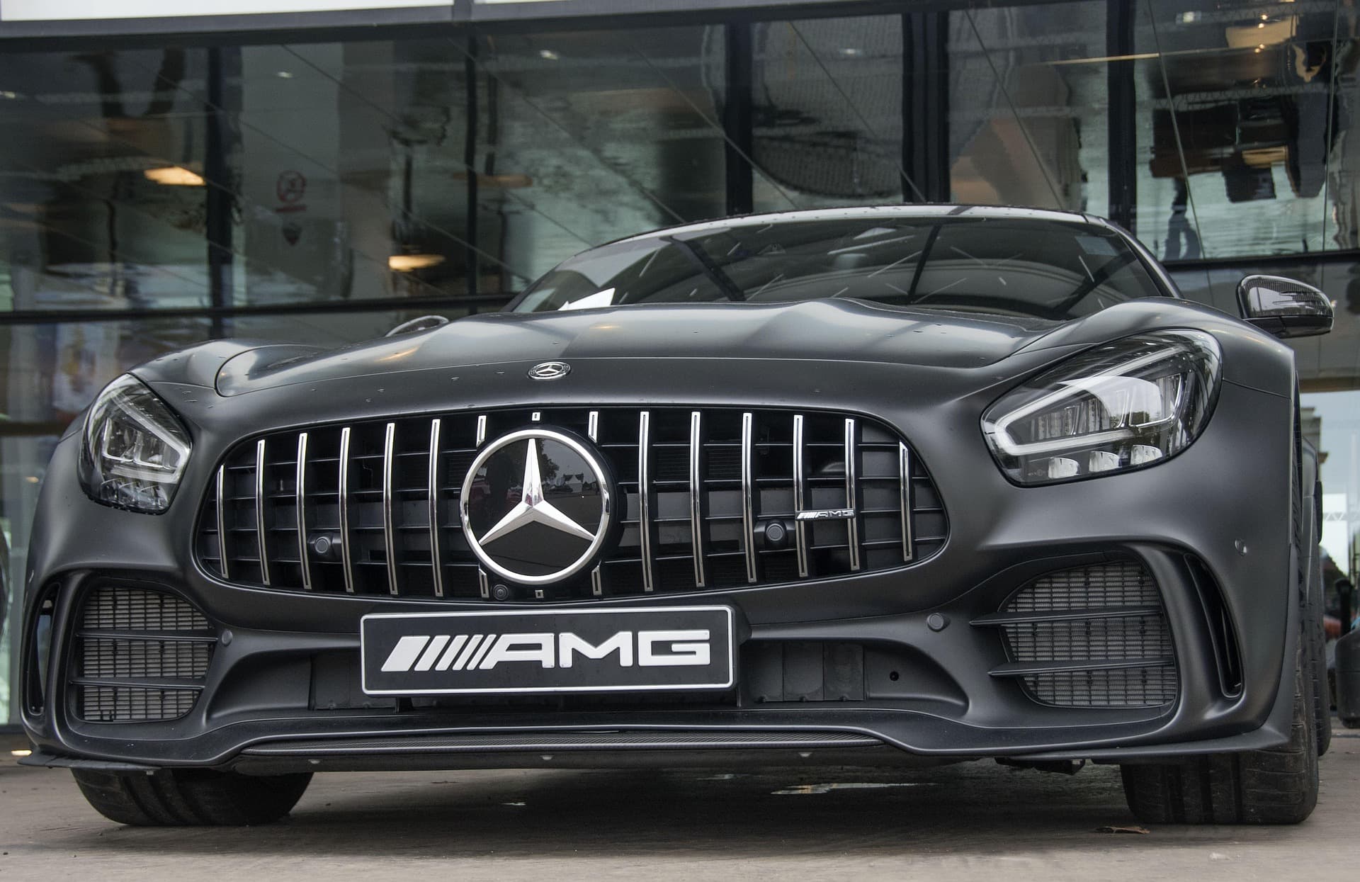 AMG GTR protected paint finish