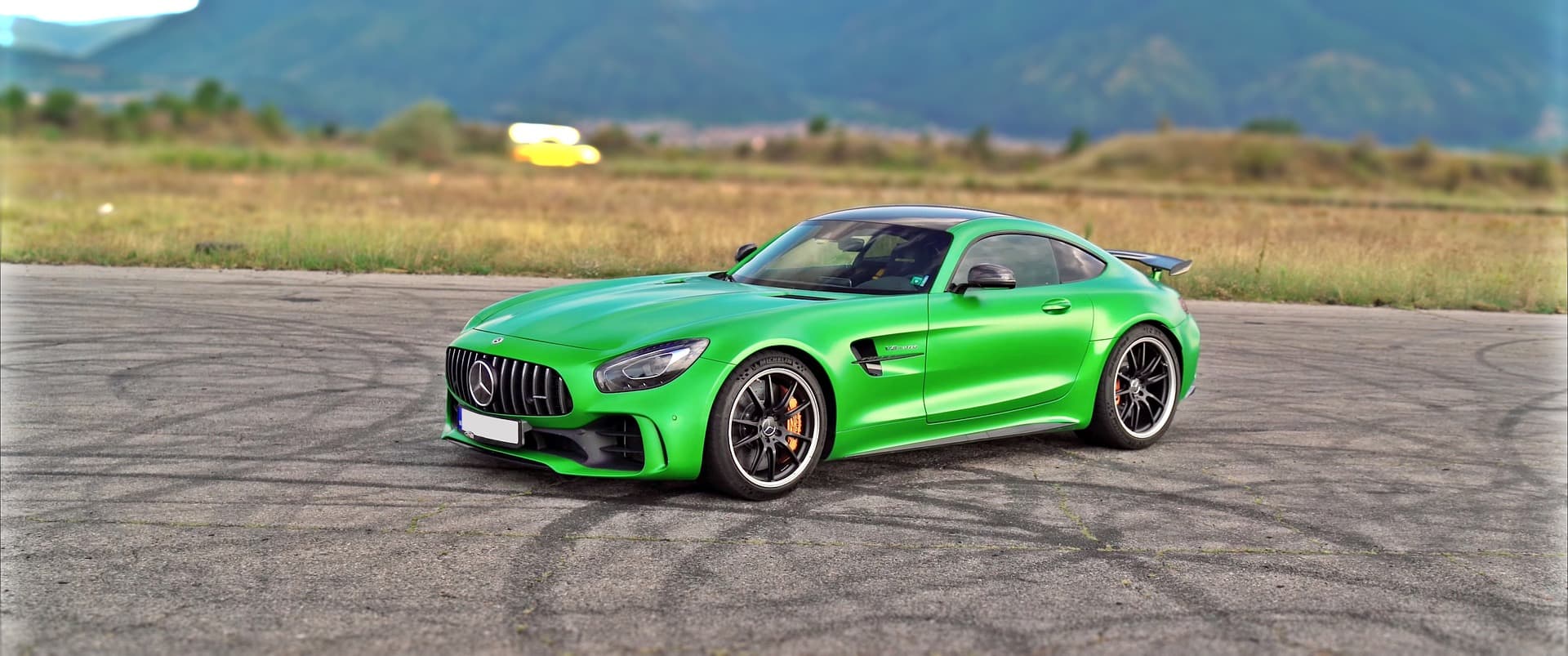 Green AMG GTR custom styling inspiration