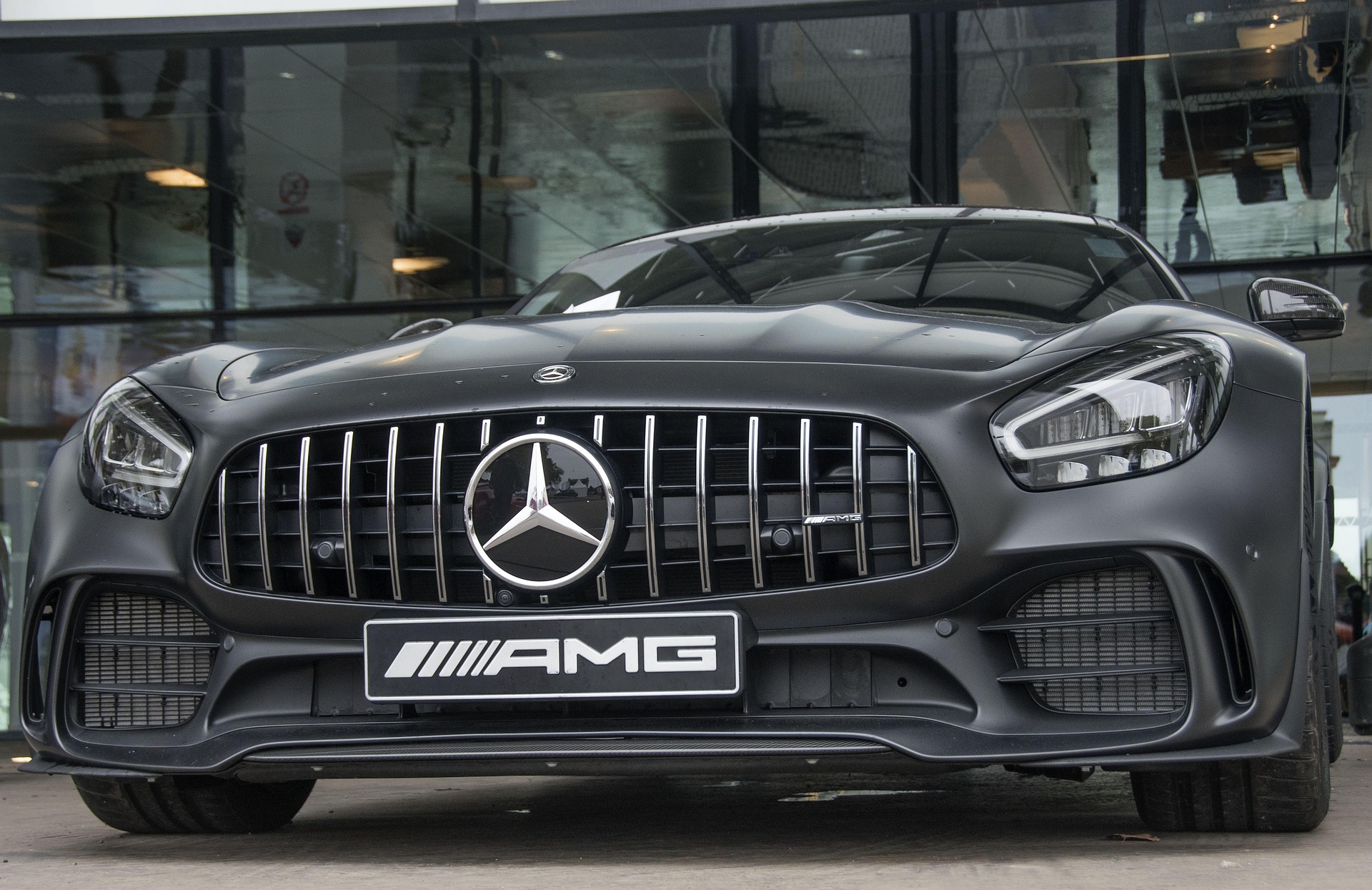 AMG GTR protected paint finish